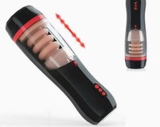Male Masturbaters Automatic HandsFree Rotating Cup Thrusting Stroker Lubricants