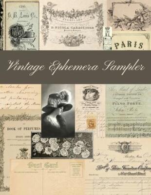 White Barn Press Vintage Ephemera Sampler (Paperback)