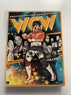 WWE: WCW GREATEST PAY-PER-VIEW MATCHES VOLUME 1 (DVD 2014 3 DISK SET)