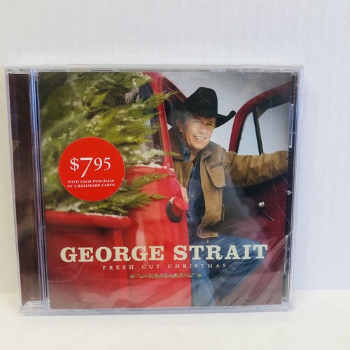 George Strait Fresh Cut Christmas 2006 Hallmark CD SEALED & Christmas Collection - Picture 2 of 6