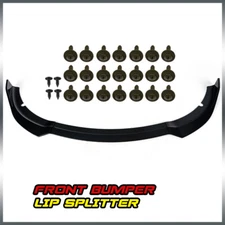 Front Bumper Lip Spoiler Splitter Body Kit Fit For 2015-2019 Dodge Charger