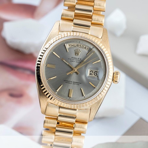Rolex Day-Date 18k Gold Oyster Automatik Herrenuhr Ref. 1803 VP: 35900,- €