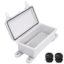 Waterproof Electrical Box Dustproof Junction Box Weatherproof IP67 ABS Plasti...