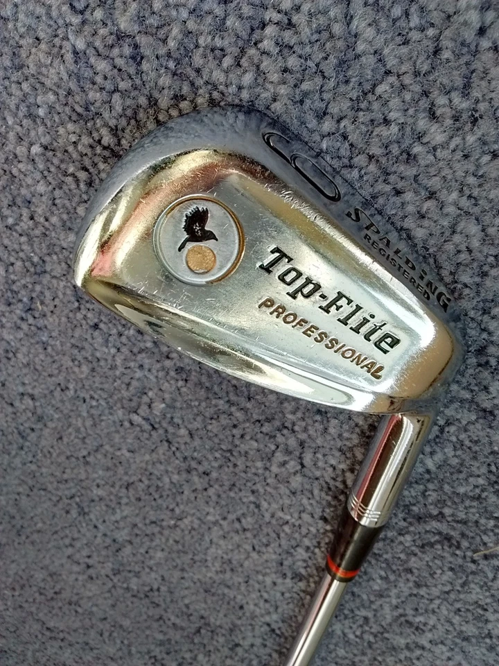 Spalding Registered Top-Flite Professional # 9 Iron / Stiff Flex - (Old School) - Image 3 of 4