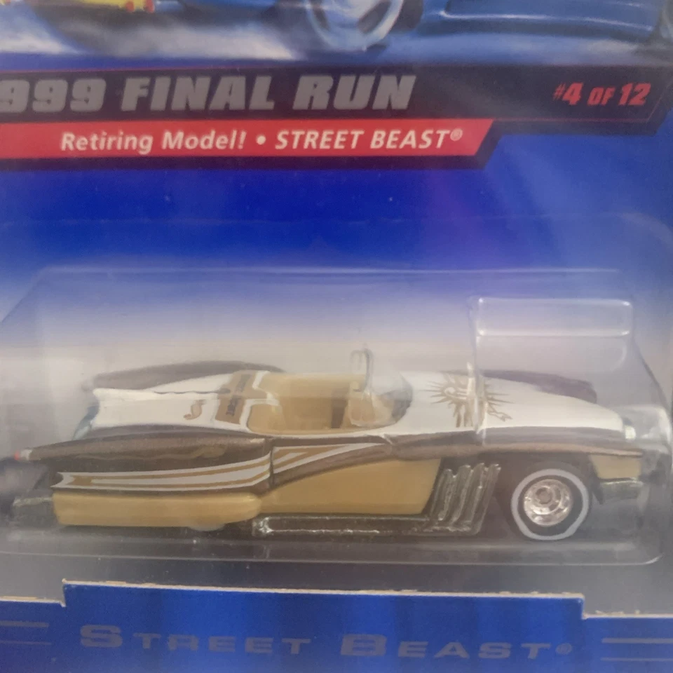 Hot Wheels HW 1999 FINAL RUN #4/12 STREET BEAST Last Production #21342 - Image 4 of 4
