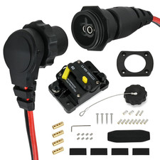 1865120 MKR-28 Trolling Motor Plug Receptacle Combo and 1865115 MKR-27 60 AMP Ci