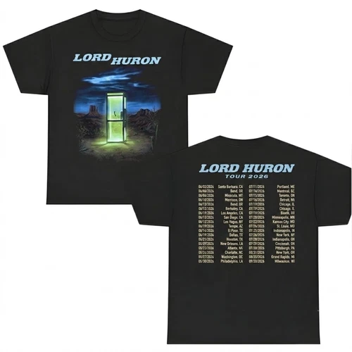 Lord Huron Tour 2026 Telephone Graphic T-Shirt