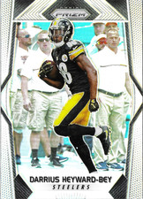 2017 PANINI PRIZM FOOTBALL DARRIUS HEYWARD-BEY SILVER PRIZM BASE CARD #107