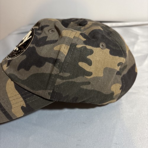 Vintage New York Islanders MSG Plus Camo Military SGA Hat Cap - Picture 2 of 15