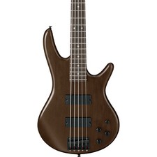 Ibanez GSR205B GIO 5-String Bass Guitar, Jatoba Fingerboard, Walnut Flat