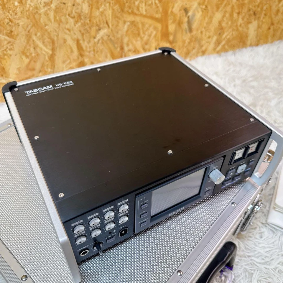 TASCAM HS-P82N Portable 8-Track Field Recorder Digital Multitrack Tested Japan - Image 4 of 4
