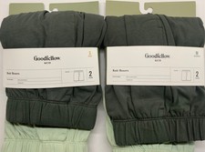 Goodfellow  Co KNIT BOXERS 2pk QUALITY solid colors soft stretch knit fabric