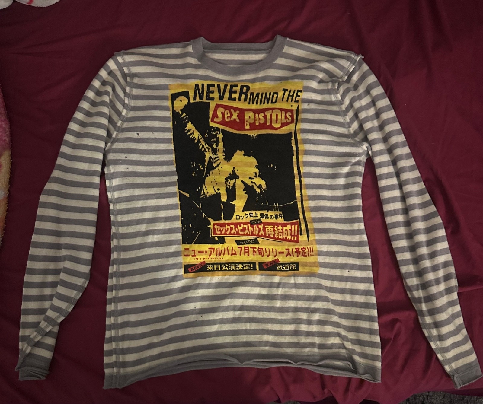 Amal Guessous Nevermind The Sex Pistols Damaged Cashmere Sweater