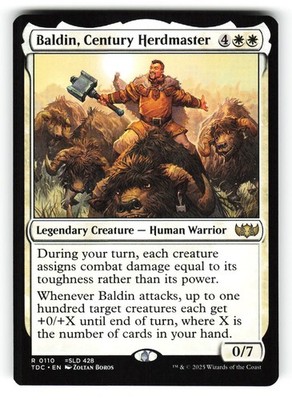 Baldin, Century Herdmaster #110 (NM) (R) (TDC) Magic MTG