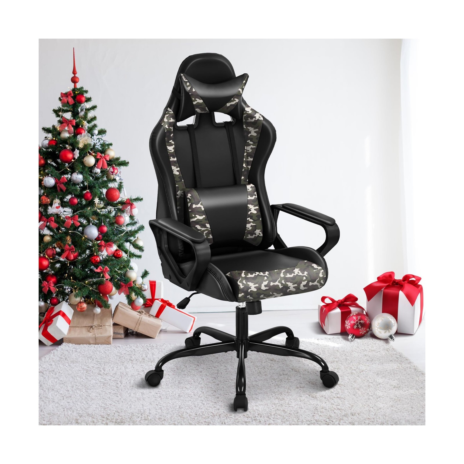 - High Back Ergonomic Office & Pc Gaming Chair With Wheels,...
