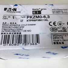 1-piece set of brand new EATON MOELLER PKZM0-...