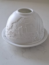 Northern Ireland Lithophane Tealight Holder Titanic Causeway Carrick Castle