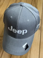Auto-Car Jeep Gray Baseball Cap. *** A hat worth more than its price.
