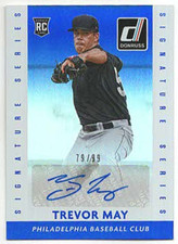 2015 Donruss TREVOR MAY 
