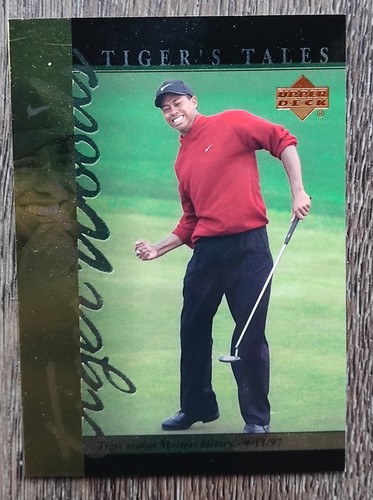 2001-02 Upper Deck Tiger Woods Tiger\'s Tales Insert Card  #TT15