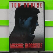 MISSION IMPOSSIBLE 1 M:I TOM CRUISE JON VOIGHT JEAN RENO VING RHAMES DVD
