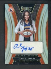 2025 Select WNBA Draft Selections Silver Prizm Alyssa Thomas AUTO