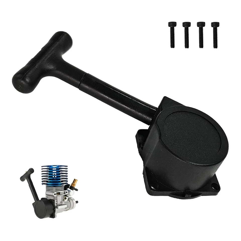 RC Nitro Car Pull Starter R020 Recoil Start Accessory for 1/10 Vertex VX .16...  - Image 2 of 4