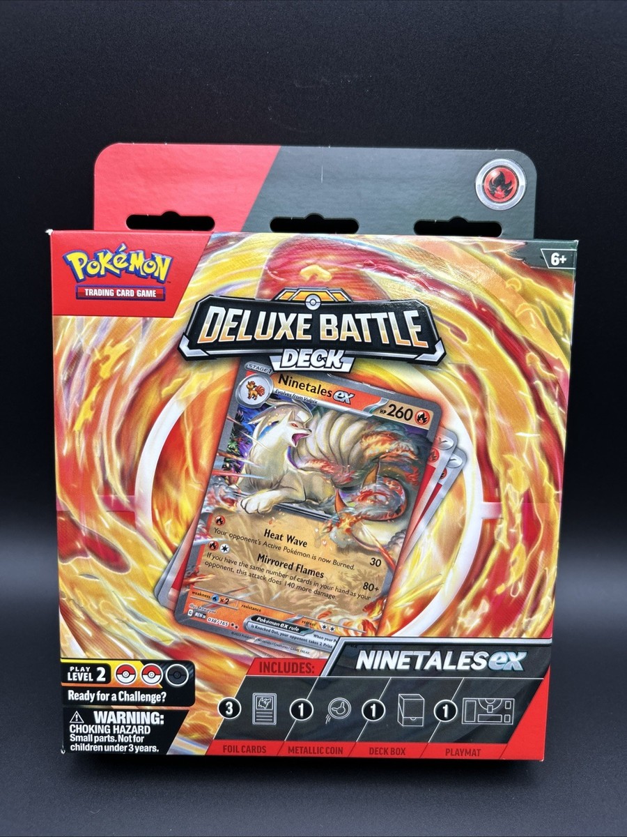 Pokemon TCG: Ninetales EX Deluxe Battle Deck New Sealed | eBay Pokemon TCG: Ninetales EX Deluxe Battle Deck New Sealed | eBay