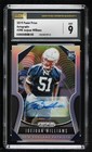 2019 Panini Prizm Rookies Silver Joejuan Williams #398 CSG 9 Mint Rookie Auto RC
