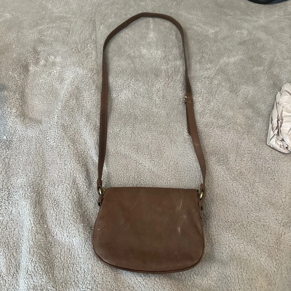 Bandolera Marc by Marc Jacobs Cuero Marrón Pouchette Pétalo Al Metal Pájaro Foto 3 de 4