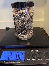 2 lb Mystery Jewelry Jar - Vintage to Modern - 100 Wearable No Junk/Broken 44