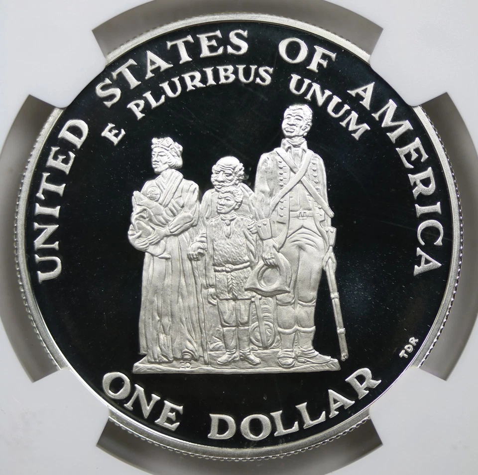 1998-S Black Patriots Modern Silver Commemorative $1 PF 69 Ultra Cameo NGC - Image 4 of 4