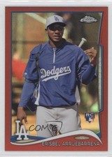 2014 Topps Chrome Red Refractor 3/25 Erisbel Arruebarrena #26 0a1