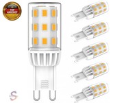G9 LED Lampen Warmweiß 2700K 580LM Leuchtmittel 3W Entspricht 60W Halogenlampe,