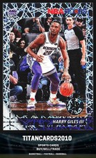 Harry Giles 2019-20 Hoops Premium Stock Silver Velocity Sacramento Kings #170