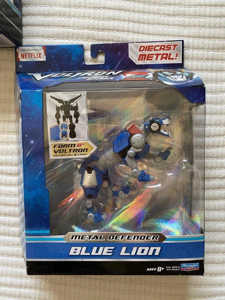 Voltron Legendary Metal Defender Series Complete Set of 5 DieCast Lions 2017 - Image 4 of 4