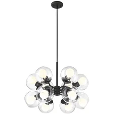 Designers Fountain 912812-SB Meridian Chandelier Satin Bronze