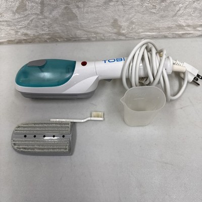 Tobi Travel Steamer with Attachments Model 1007 Steams Irons Odor Removal Tested