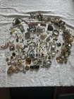 Vintage Costume Jewelry Lot Necklaces Bracelets Earrings Charms Estate Find