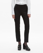 NWT The Kooples Women  s Size 38 Black Wool Tailored Trousers, US Size 6