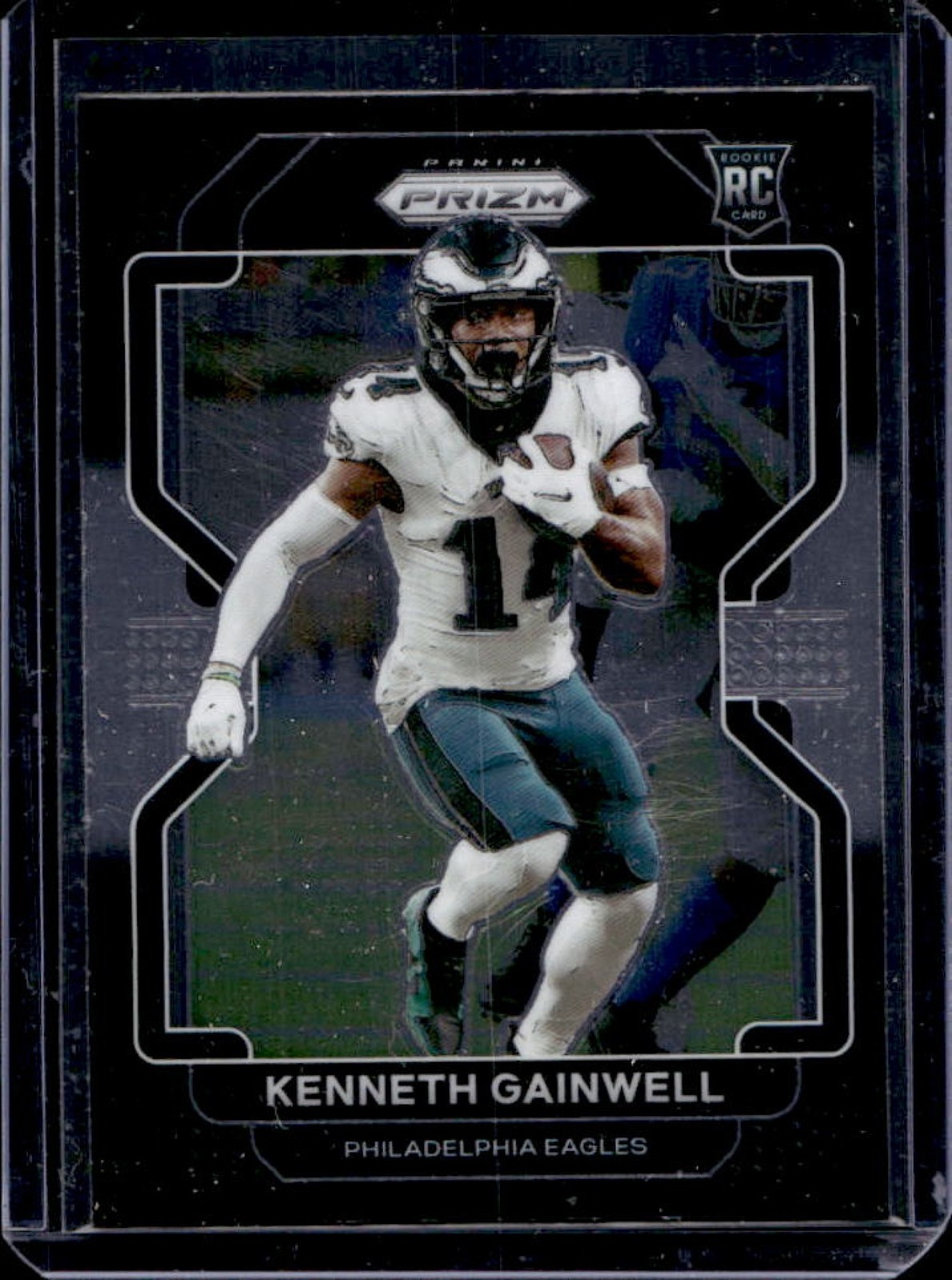2021 Chronicles Kenneth Gainwell Prizm Black RC Rookie #PB-14 Eagles