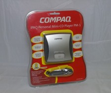 Vtg Compaq iPAQ PM-1 8cm MP3 Mini-CD Player - Anti-Shock Protection 254611-001