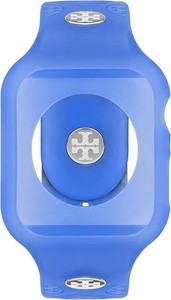 TORY BURCH T MONOGRAM TBS0118 BLUE SILICONE 41MM APPLE WOMENS WATCH BAND