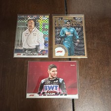 A Lot Of Racing Trading Cards