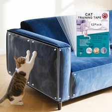 Cat Scratch Furniture Protector, 12-Pack Couch Protector from Cat Claws, Cat ...
