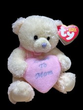 Ty Beanie Baby - MY MOM the Bear 6.5 Inch NEW MWMTs Plush Stuffed Animal Toy