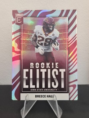 Breece Hall Panini Donruss Elite Rookie Elitist Iowa State New York Jets NFL 
