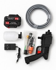 21V Cordless Pressure Washer, 2 Batteries Portable Washer Gun for Car/Garden