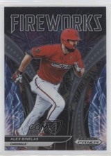 2021 Panini Prizm Draft Picks Fireworks Alex Binelas #F-AB 0z0k