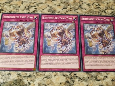 Yu-Gi-Oh!  3 × Entfesseltes Yang Zing Box 7
